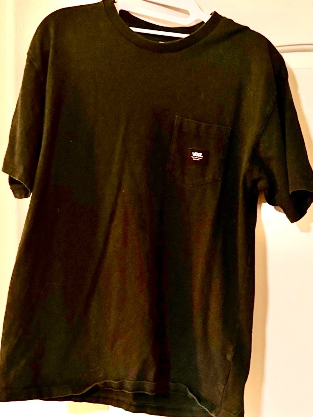 Vans Men's Dark Green Short Sleeve Tee